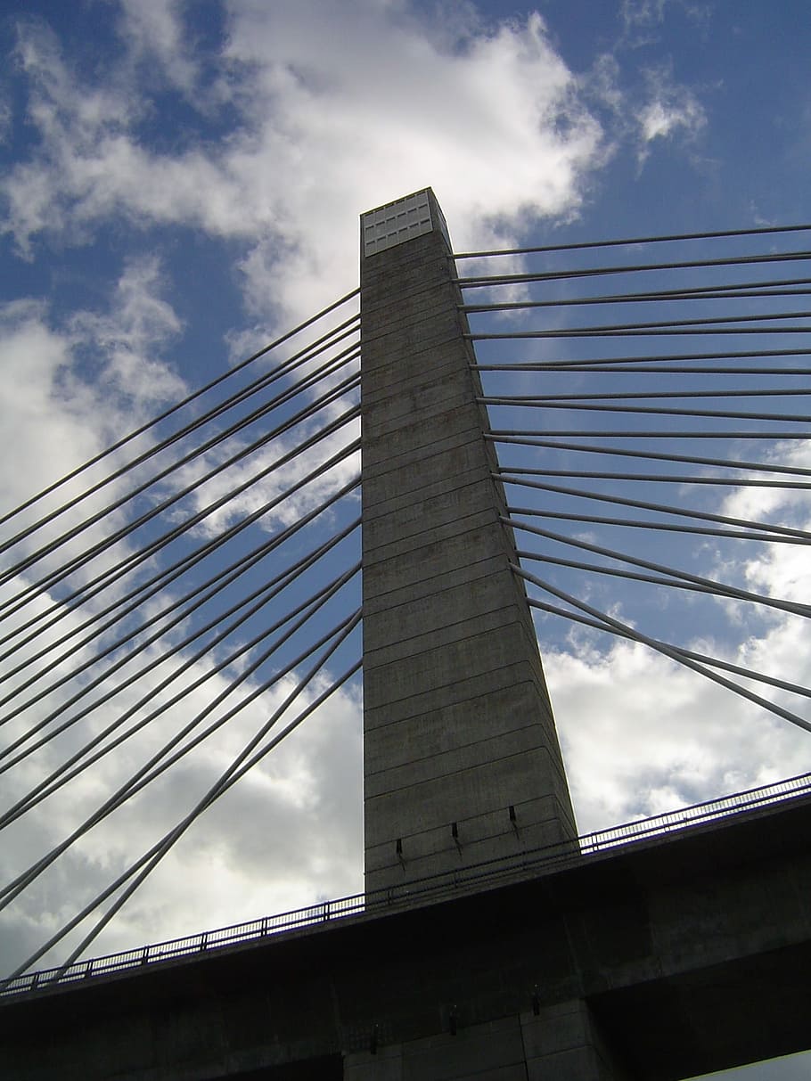Cable-Stayed Bridge, Structure, construction, suspension, transportation HD wallpaper