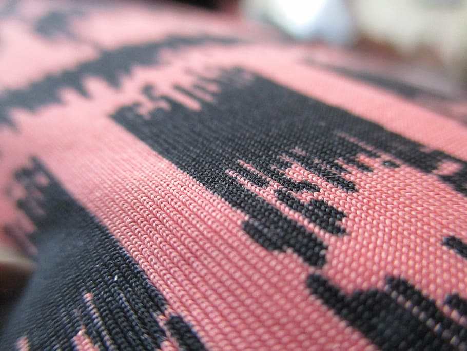 texture, rosa, black, textile, close-up, selective focus, no people HD wallpaper