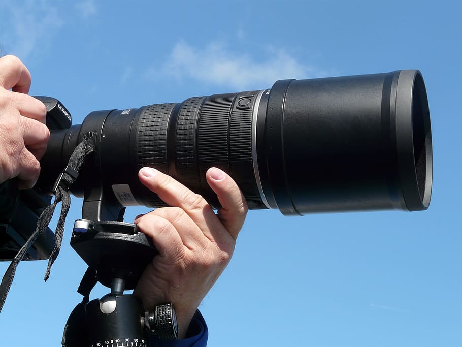 Lens, Camera, Tripod, camera tripod, recording, photographer HD wallpaper