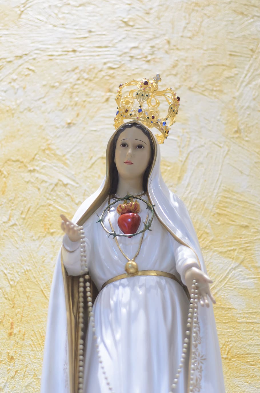 our lady of fatima, maria, mother of jesus, human representation