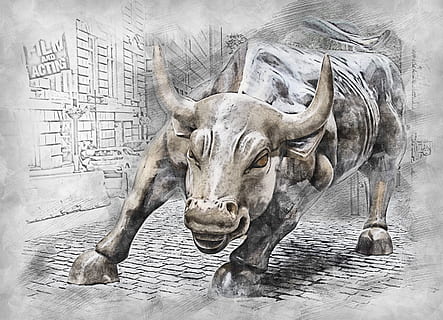 HD wallpaper: bull, statue, symbol, animal, finance, stock, exchange,  business | Wallpaper Flare