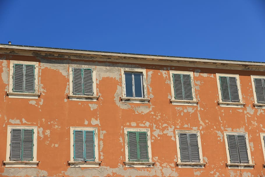 facade, home, sky, architecture, building, window, bowever HD wallpaper