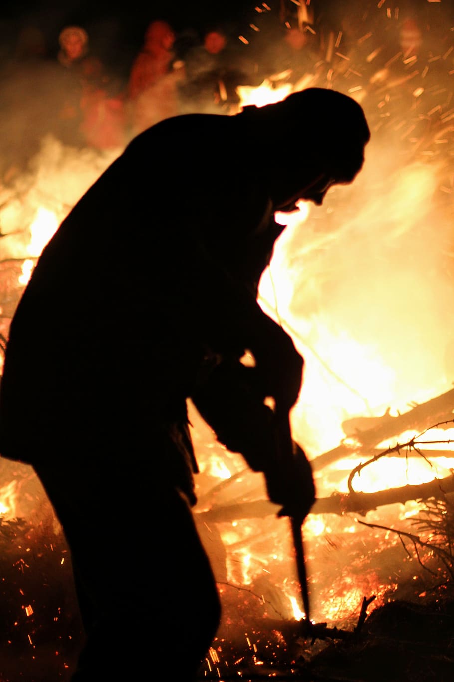 fire, brand, burn, fireplace, wood fire, flame, work, fire - Natural Phenomenon HD wallpaper