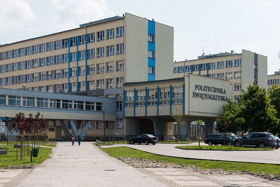 the university, school, kielce, polytechnic university which, HD wallpaper