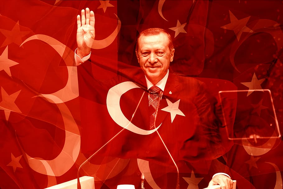 man waving hand, erdogan, choice, vote, turkey, demokratie, politician