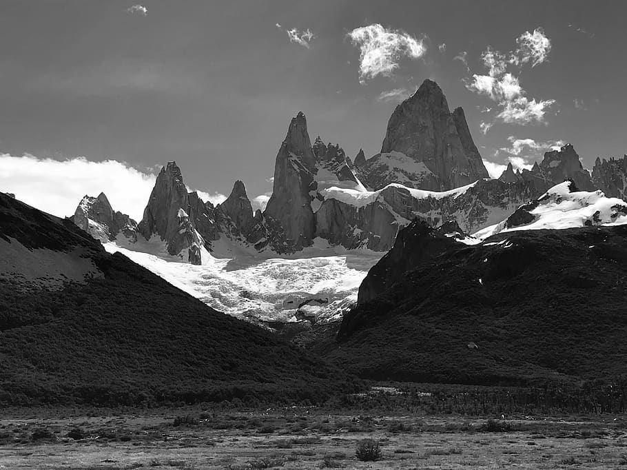 fitz, roy, argentina, patagonia, mountains, landscape, nature, HD wallpaper