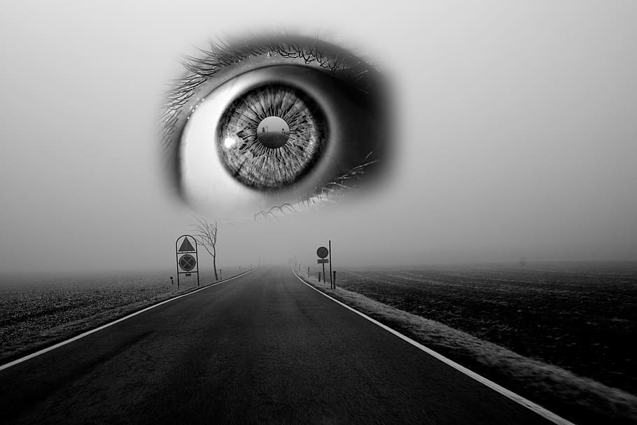 road, sky, landscape, light, transportation system, direction HD wallpaper