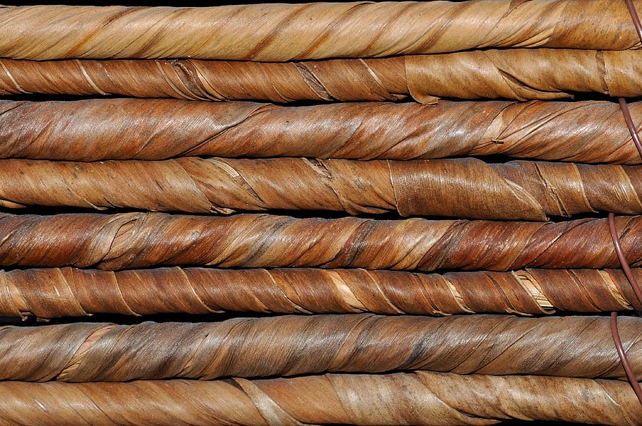 natural material, brown, woven, braid, structure, close, texture HD wallpaper