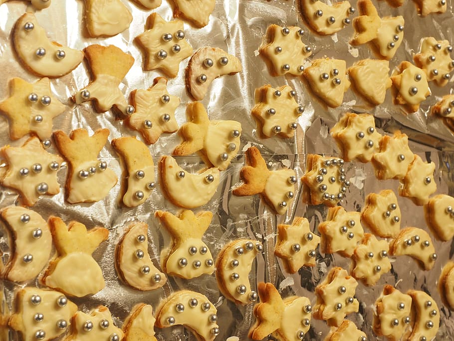 Cookie, Christmas, ausstecherle, guzle, cookie cutter, bake, HD wallpaper