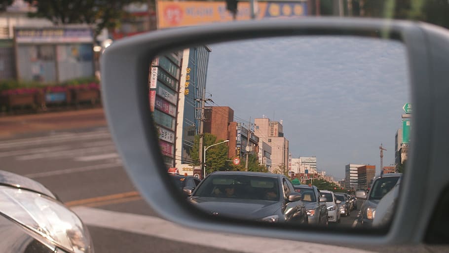 Car Mirror, Rearview Mirror, Mirror, Mirror, side-view mirror HD wallpaper