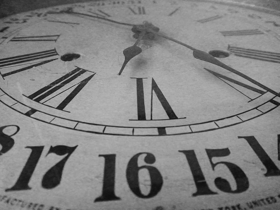 clock, time, old, hands, clock Face, minute hand, roman, roman numeral HD wallpaper