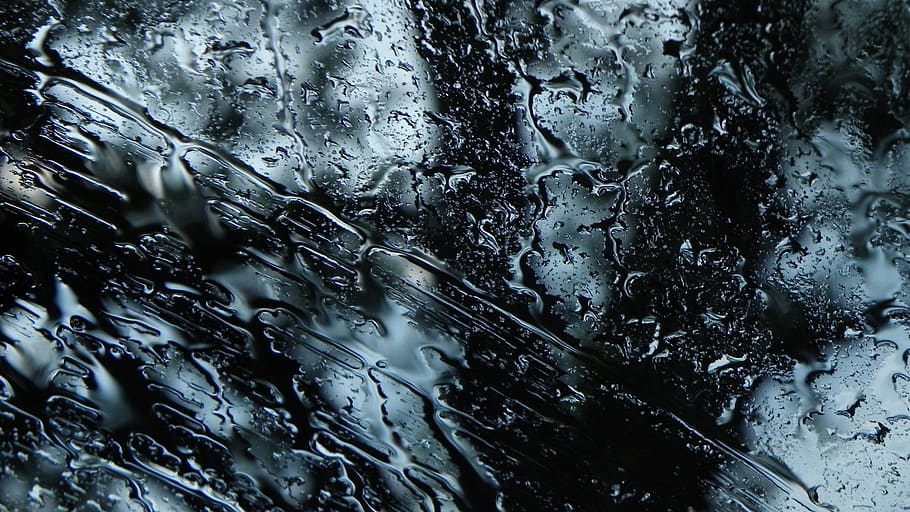 nature, background, water, disc, structure, texture, drip, glass HD wallpaper