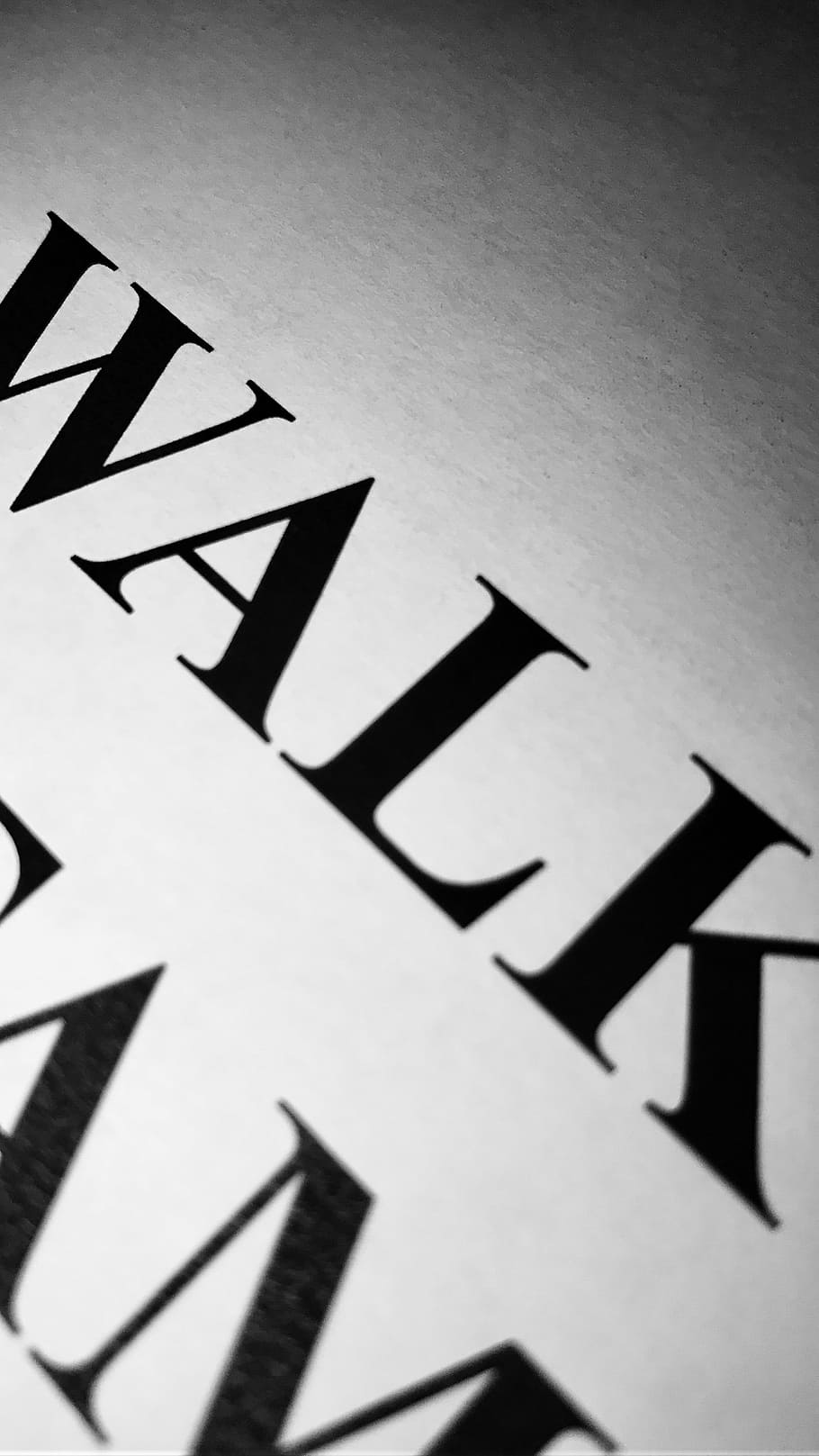 walk, text, typography, old, paper, black And White, clock HD wallpaper