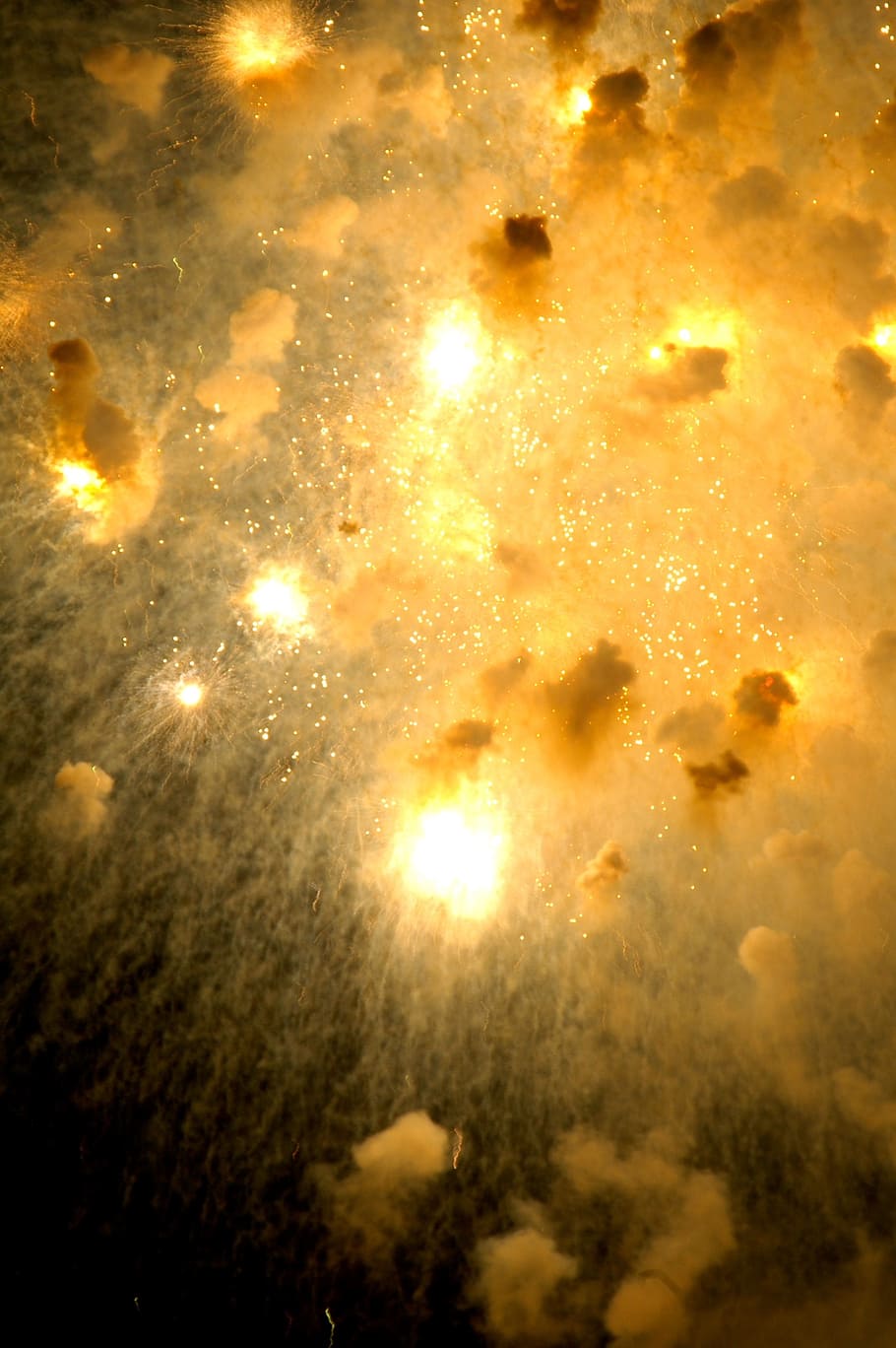 fireworks, explosion, rupture, celebration, backgrounds, nature HD wallpaper