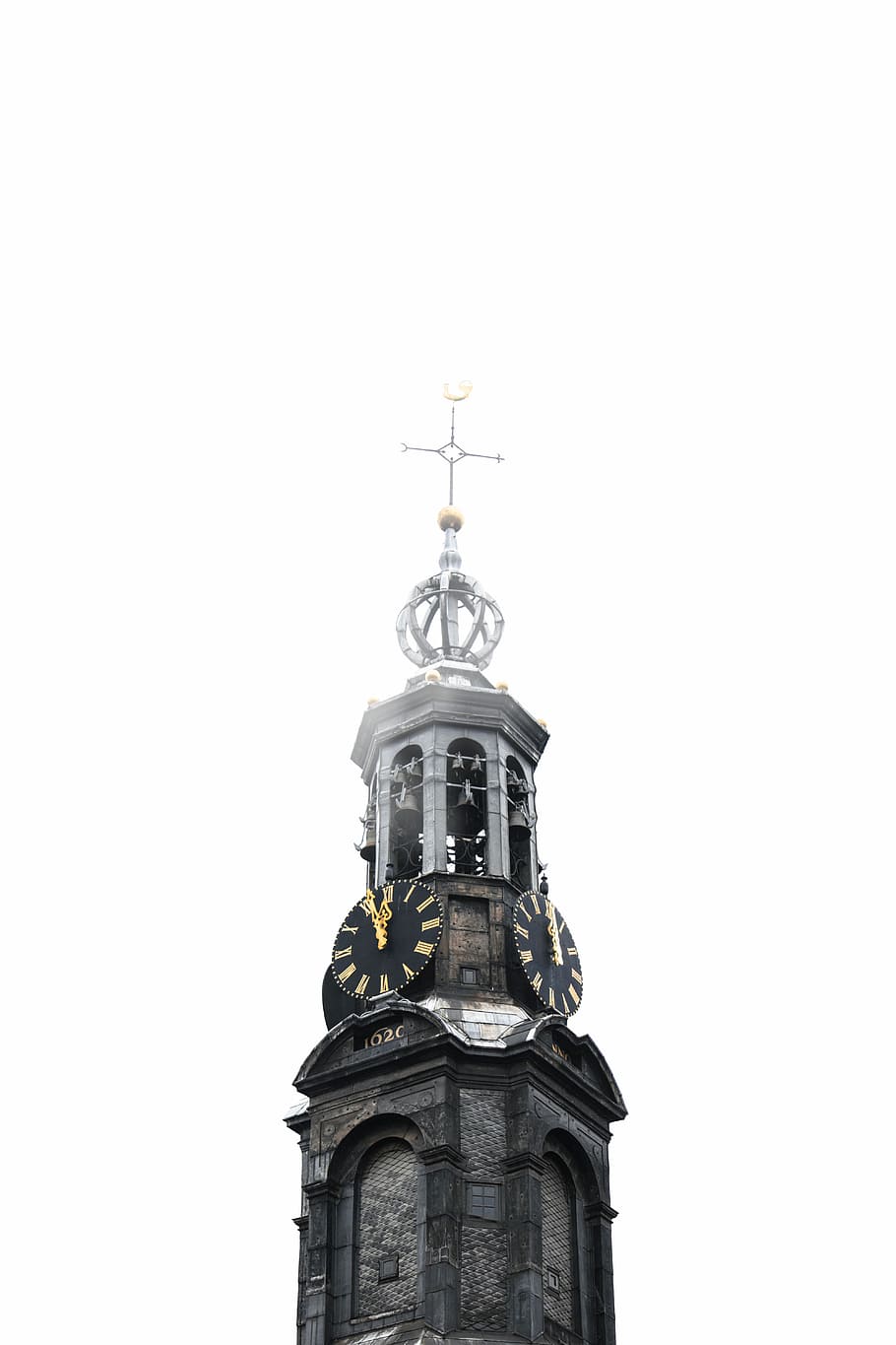 low angle photography of cathedral, low angle photography of clock tower HD wallpaper