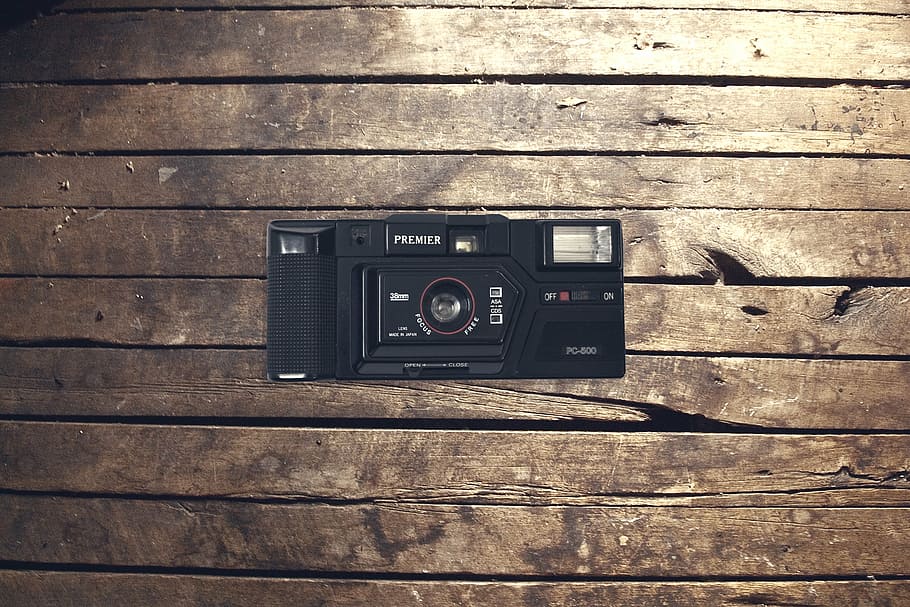 vintage, camera, wood, work, retro, old, technology, wooden HD wallpaper