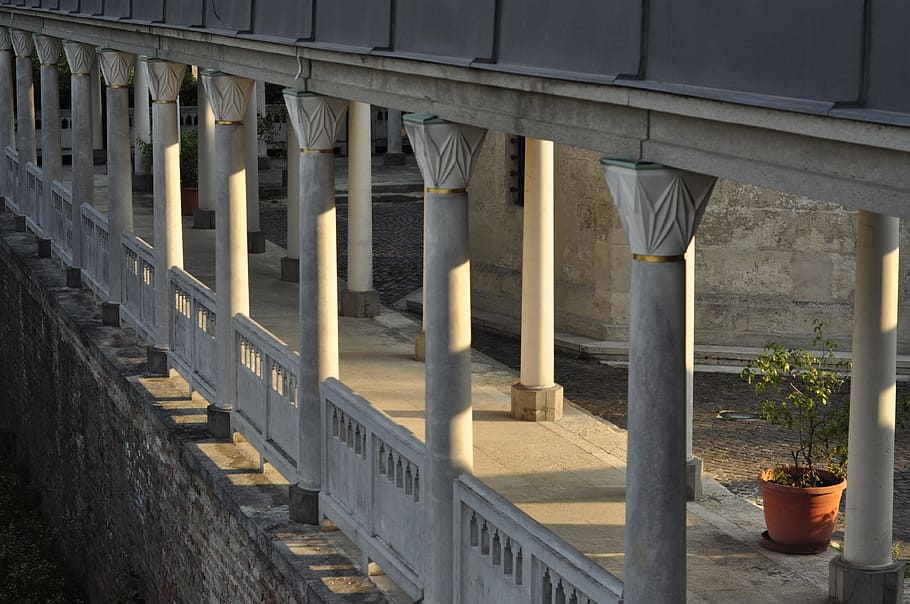 Building, Arcade, Intact, Architecture, structure, column, bridge - Man Made Structure HD wallpaper