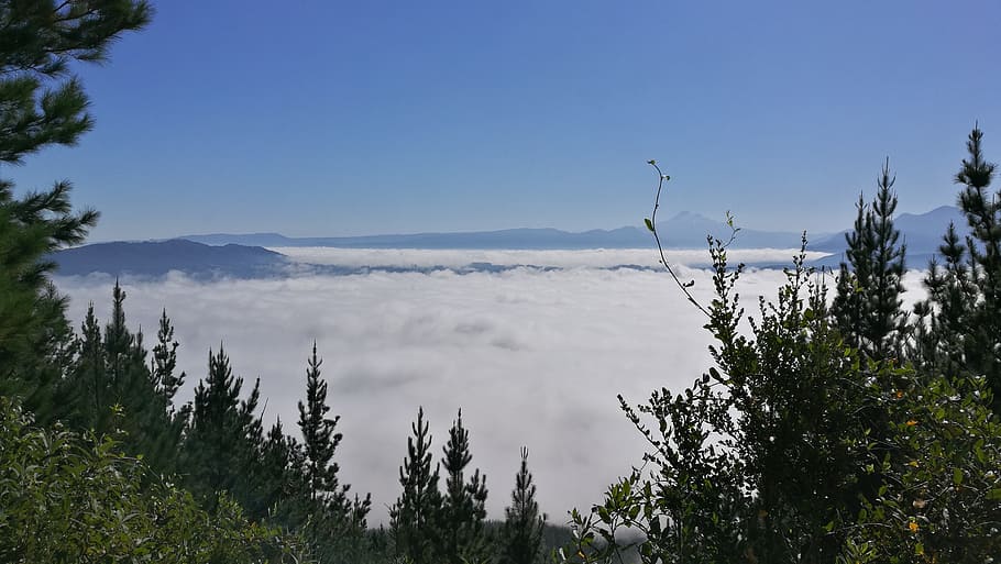 lake colico, cloud, view, plant, tree, sky, beauty in nature HD wallpaper