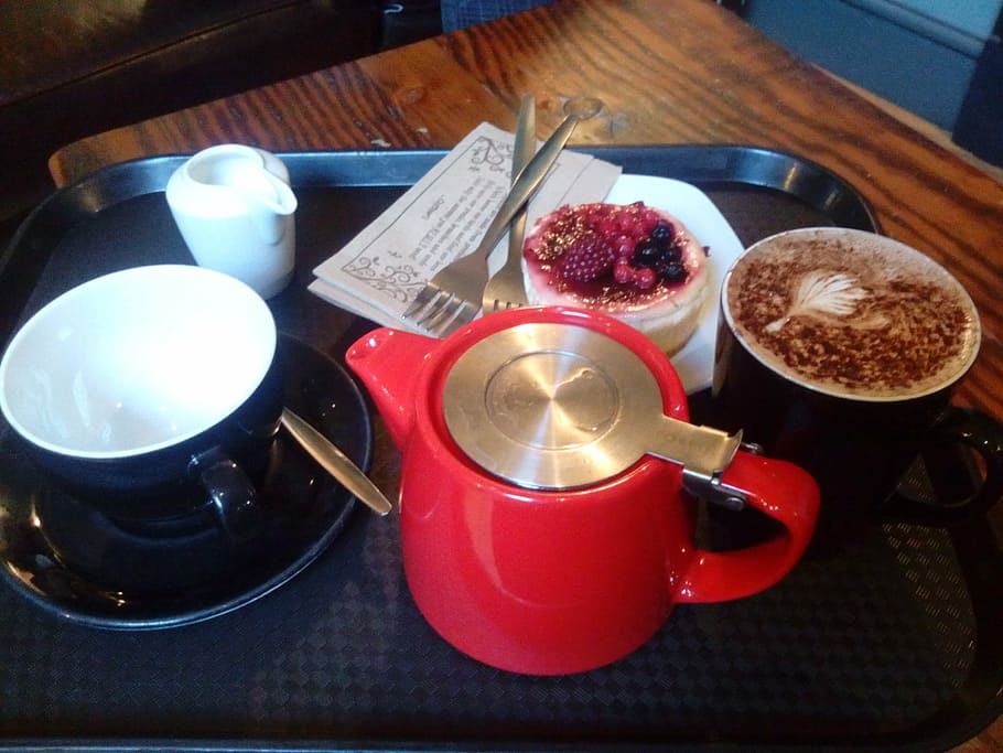 tea, coffee, cup, cake, heat - Temperature, drink, coffee - Drink HD wallpaper
