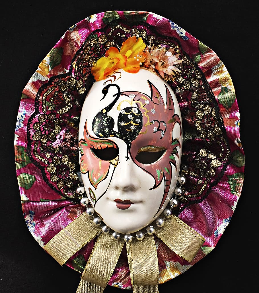 Free download | HD wallpaper: mask, porcelain, female, art and craft ...