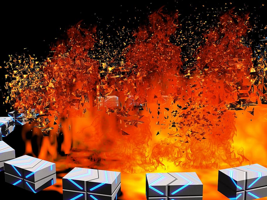 fire, flame, burn, hot, heat, brand, embers, glow, bright, combustion HD wallpaper