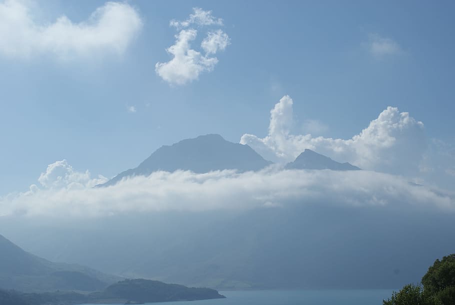 Mountains, Clouds, Nature, cloud - sky, day, outdoors, no people HD wallpaper