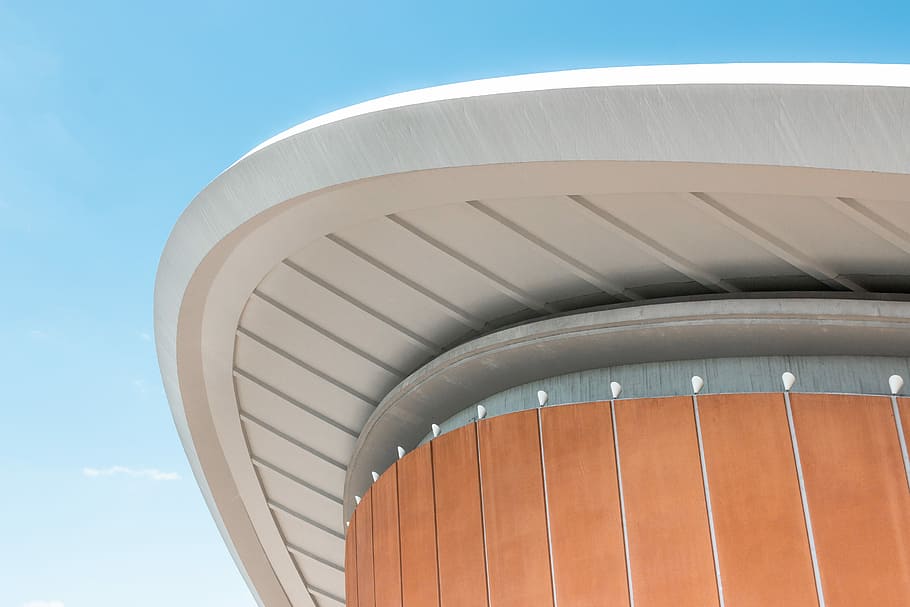 beige and white concrete building at daytime, untitled, sky, architecture HD wallpaper