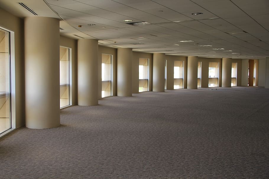 Corporate, Office, Empty, Business, Work, architecture, architectural column HD wallpaper