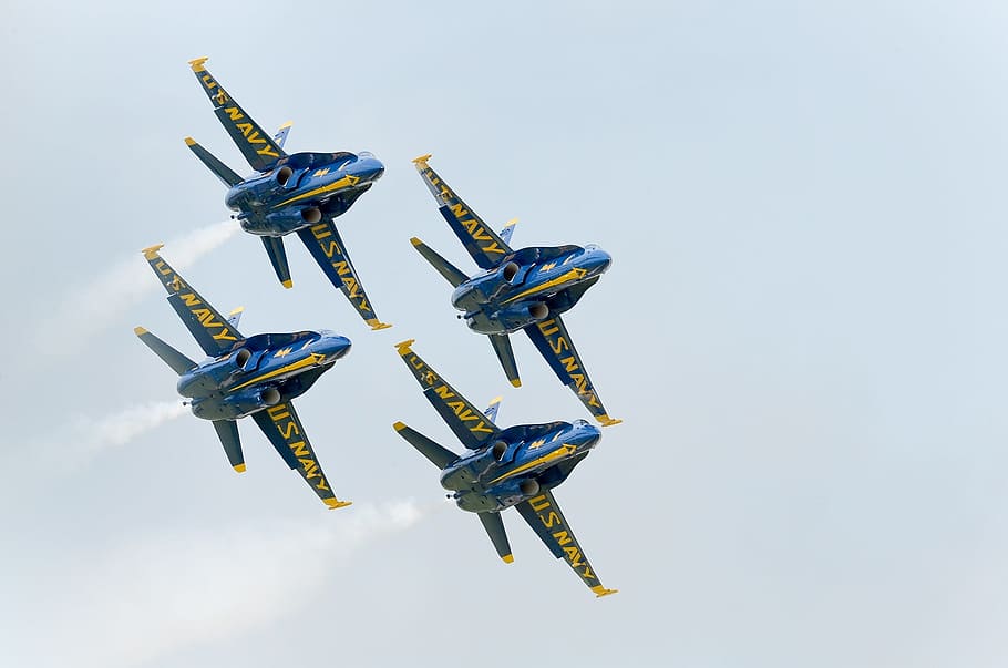 blue angels, navy, precision, planes, training, sortie, diamond 360 HD wallpaper