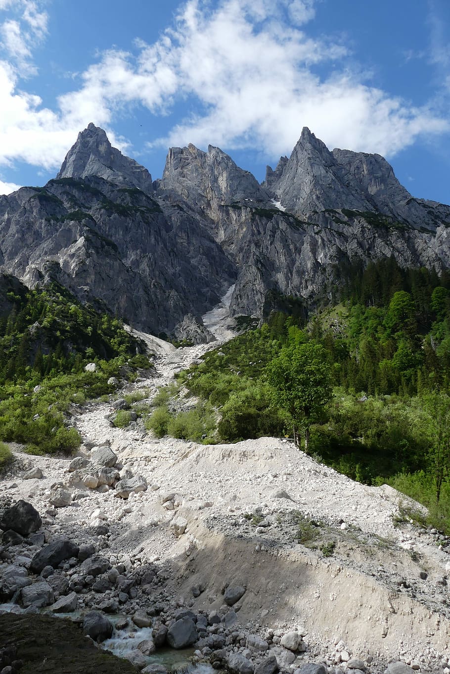 alpine, berchtesgaden, national park, massif, the ramsau dolomites, HD wallpaper