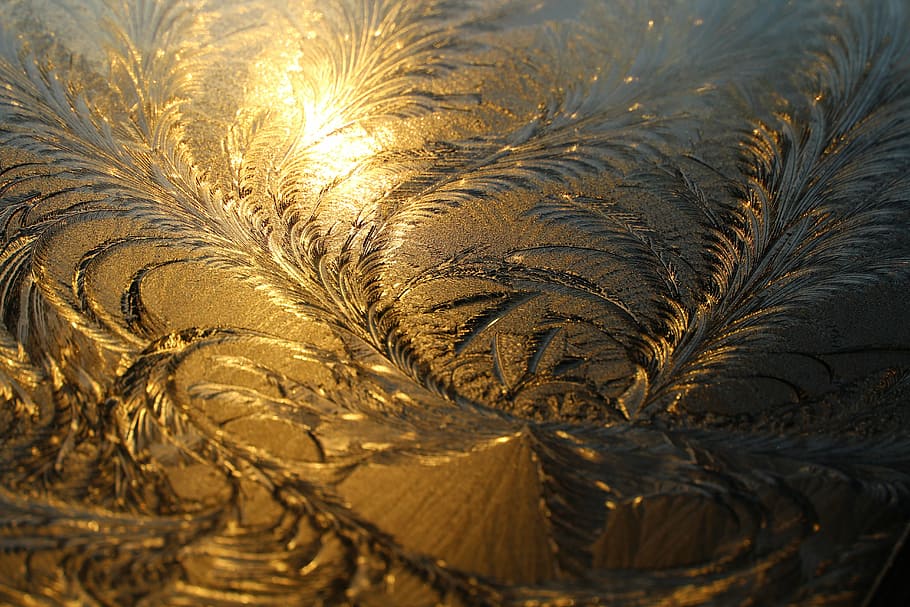 body of water, hardest, winter, cold, frost, eiskristalle, iced HD wallpaper