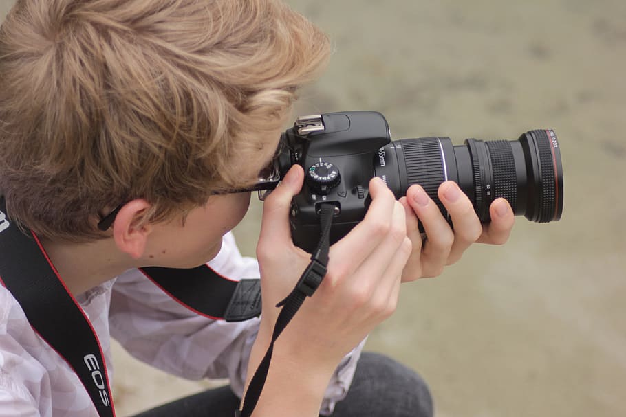 photographer, camera, human, recordings, tele, focal length HD wallpaper