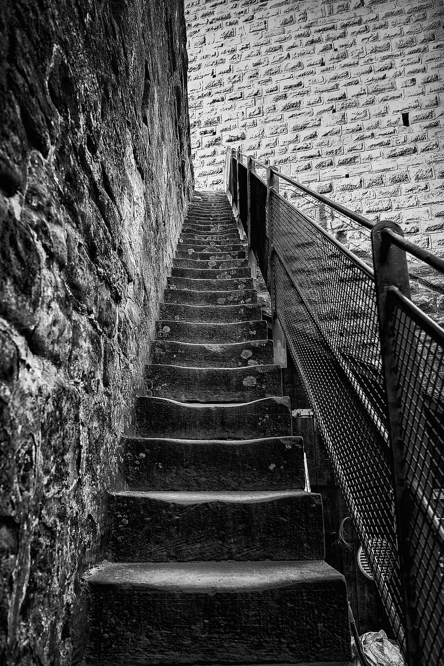 stairs, architecture, gradually, stone, building, gradually architecture HD wallpaper