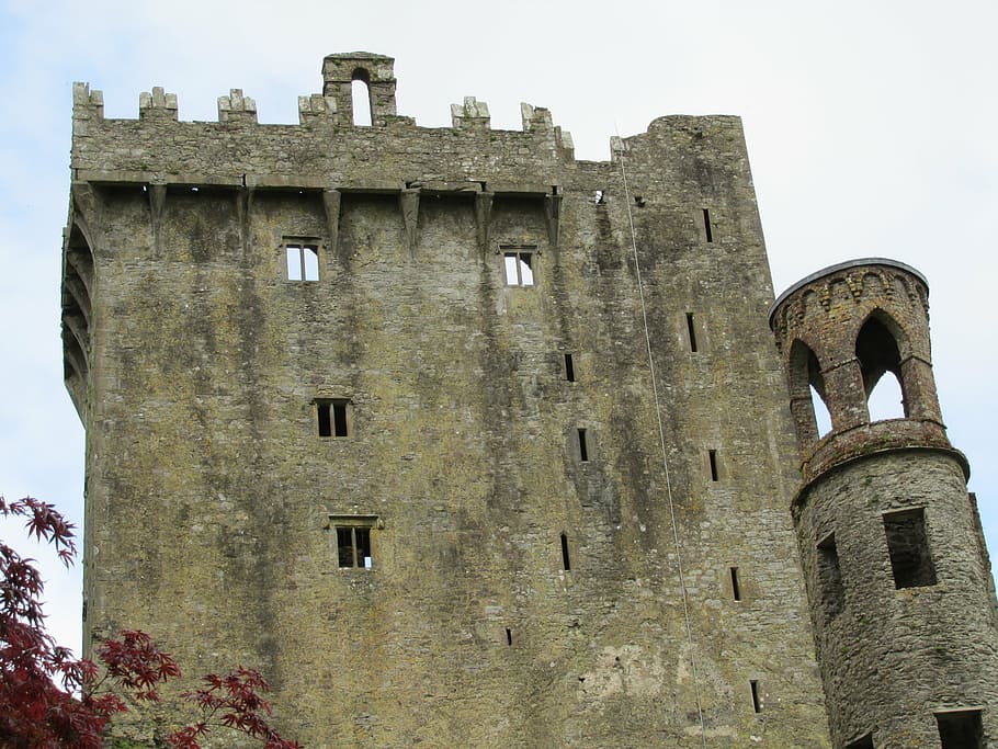 blarney castle, ireland, ruin, medieval, middle ages, architecture, HD wallpaper