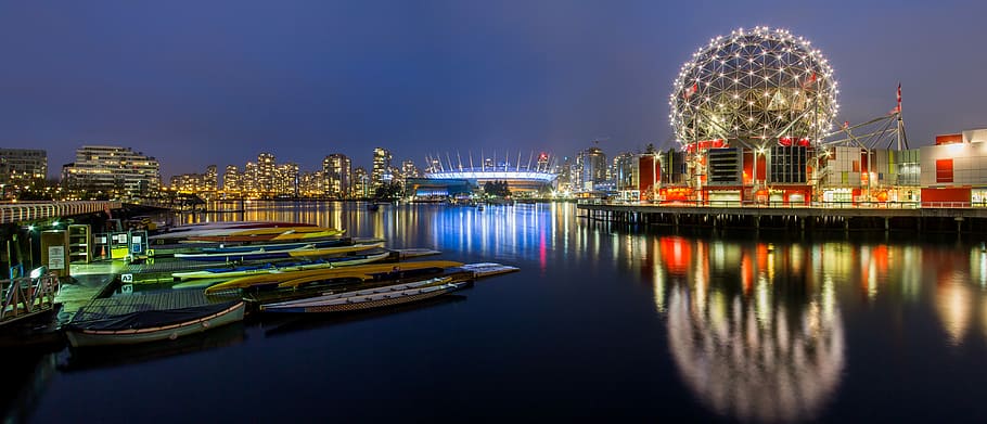 Vancouver skyline 1080P, 2K, 4K, 5K HD wallpapers free download ...