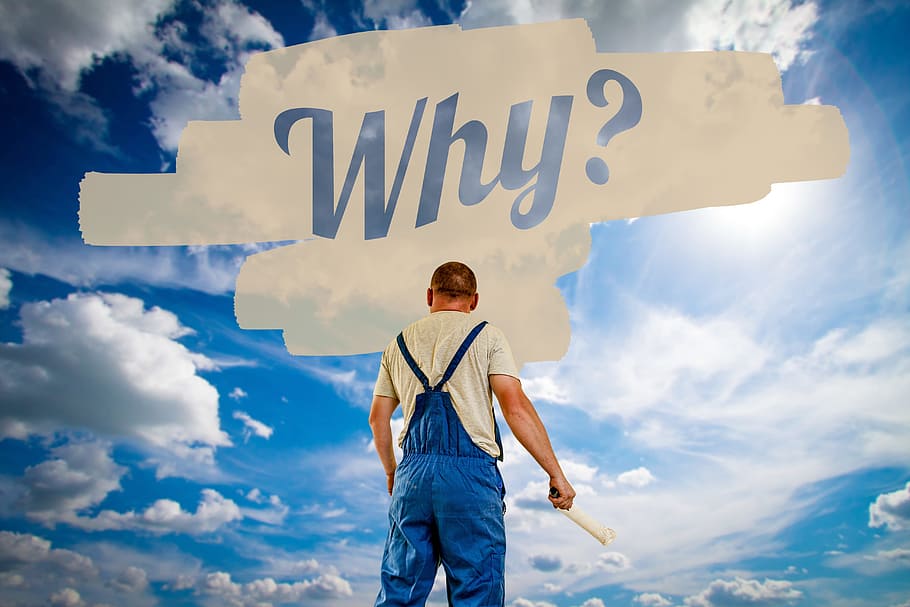 man standing under the sky with text overlay, house painter HD wallpaper