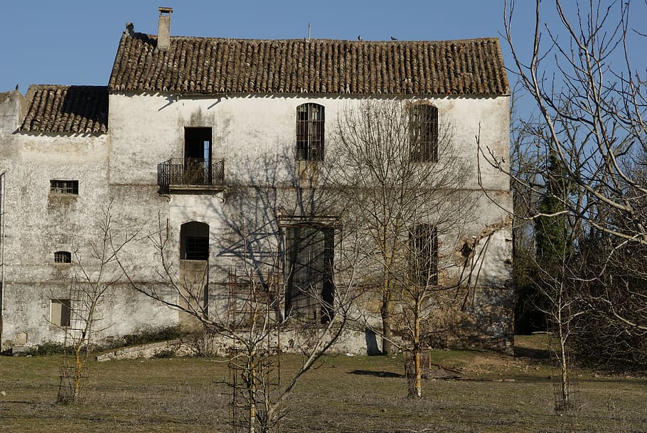 old house, house abandoned, casa vieja, old building, house ruins, HD wallpaper