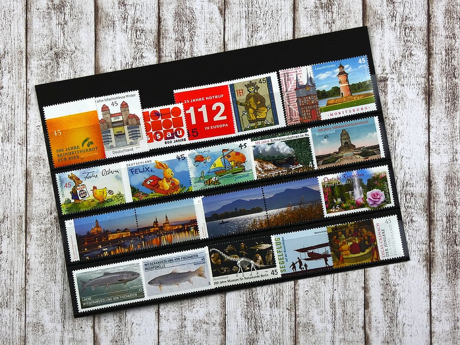 postage stamps, riser board, compendiums, tooth, porto, postcrossing, HD wallpaper