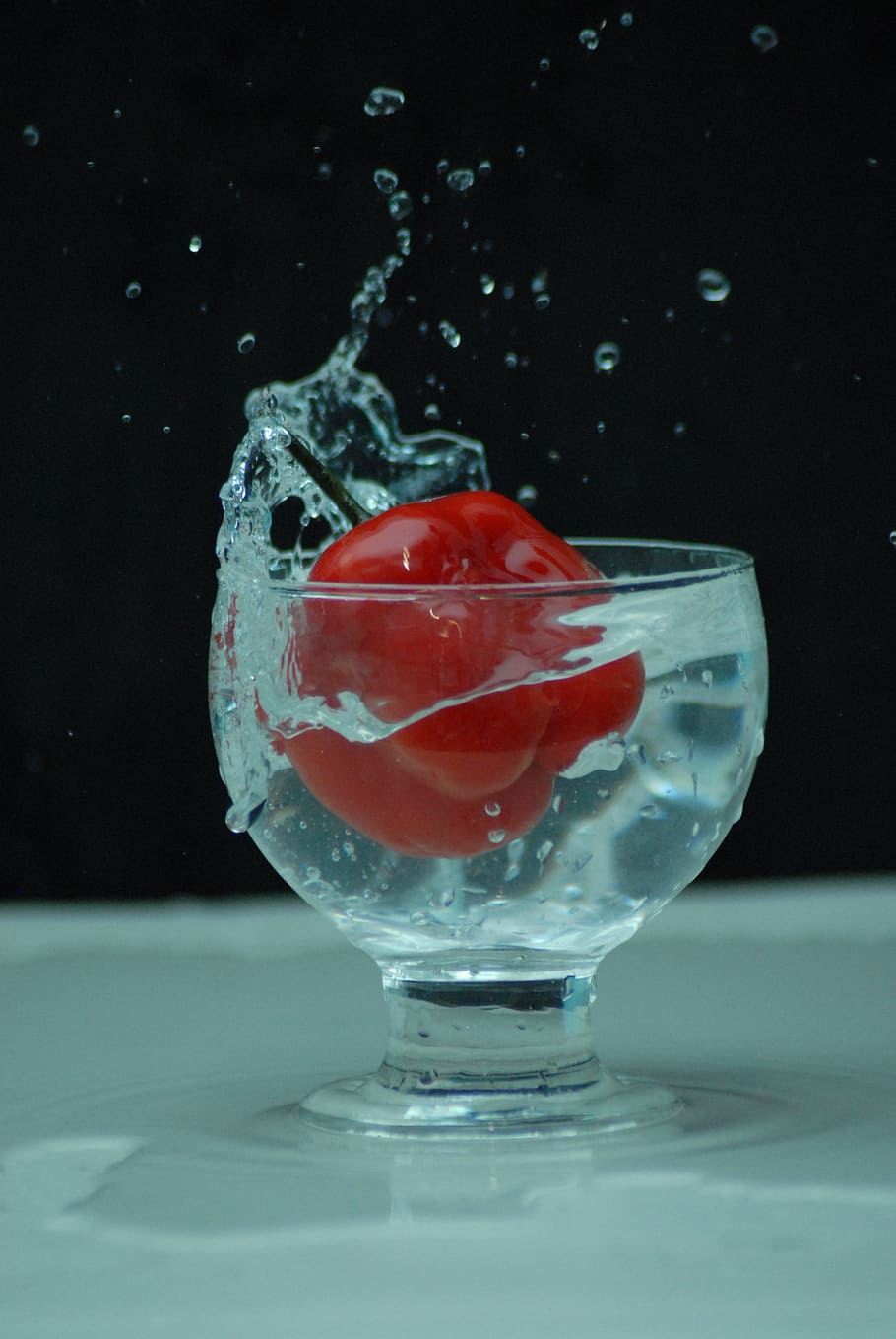 chile, cup, water, glass, drink, studio shot, food and drink HD wallpaper