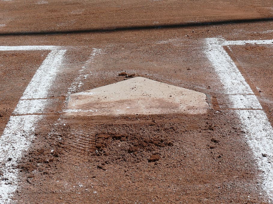 baseball base, Sport, Infield, road, no people, day, industry HD wallpaper