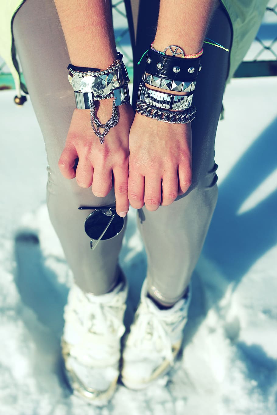 silver, bracelet, bracelets, hand, hands, cuff, human body part HD wallpaper