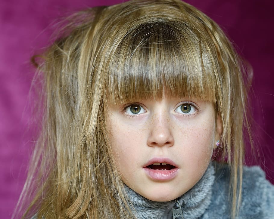 child, girl, face, expression, blond Hair, cute, caucasian Ethnicity HD wallpaper