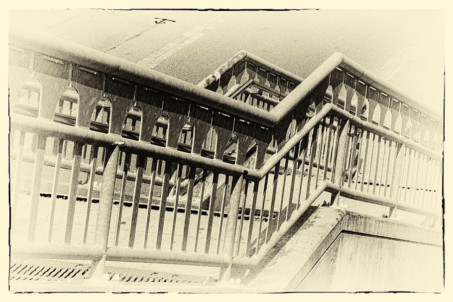 monochrome, structures, architecture, black And White, old-fashioned HD wallpaper