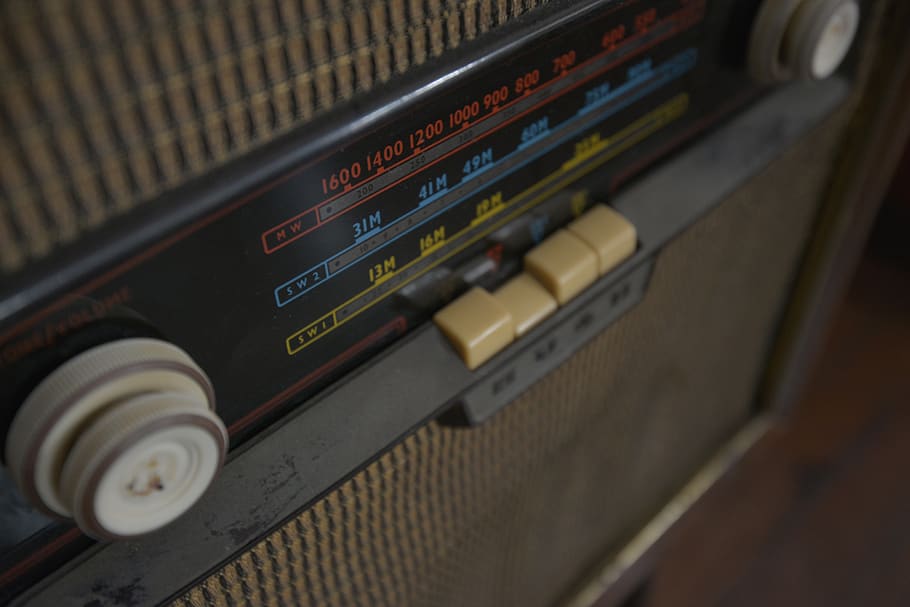 technology, audio, old, equipment, music, close-up, indoors HD wallpaper