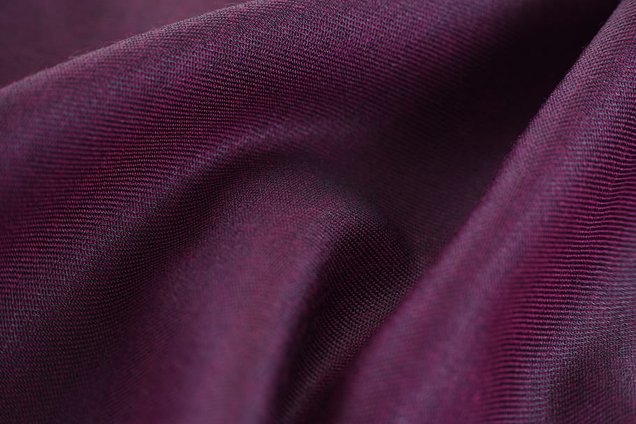 purple textile, Fabric, Macro, Detail, Pattern, texture, design