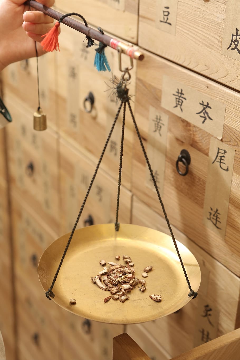 chinese medicine, traditional chinese medicine weighing scales, HD wallpaper