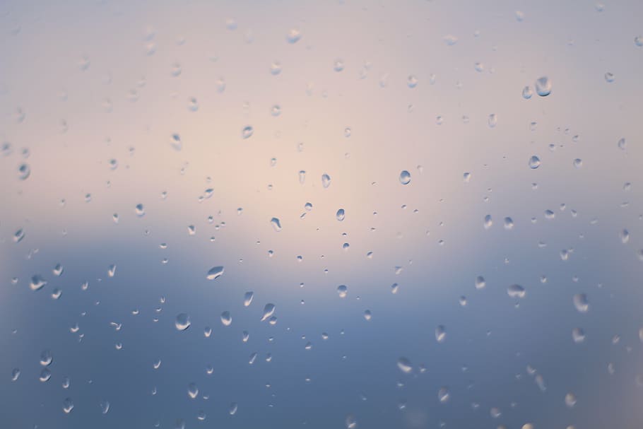 water dew on screen, rain, weather, drip, storm, window, clouds, HD wallpaper