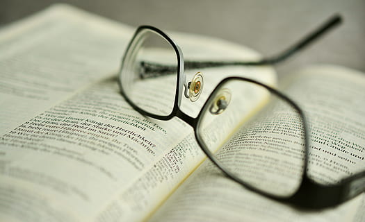 HD wallpaper: black magnifying lens on bible, Magnifying Glass ...