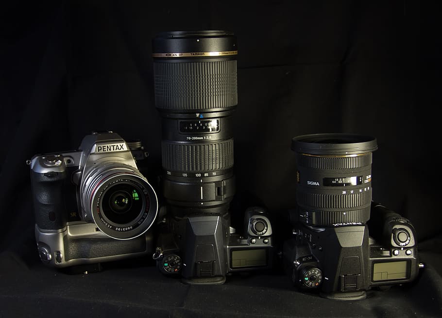 digital camera, camera lens, photograph, pentax, telephoto lens, HD wallpaper