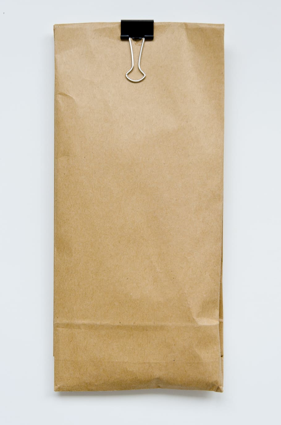 beige paper pack with white background, bag, brown, kraft, brown paper bag, HD wallpaper
